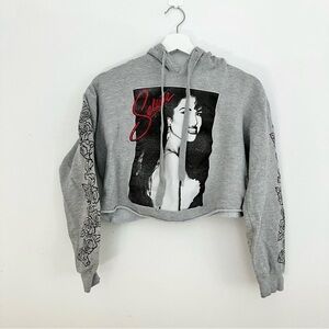 Selena Quintanilla Cropped Hoodie Sweatshirt XL